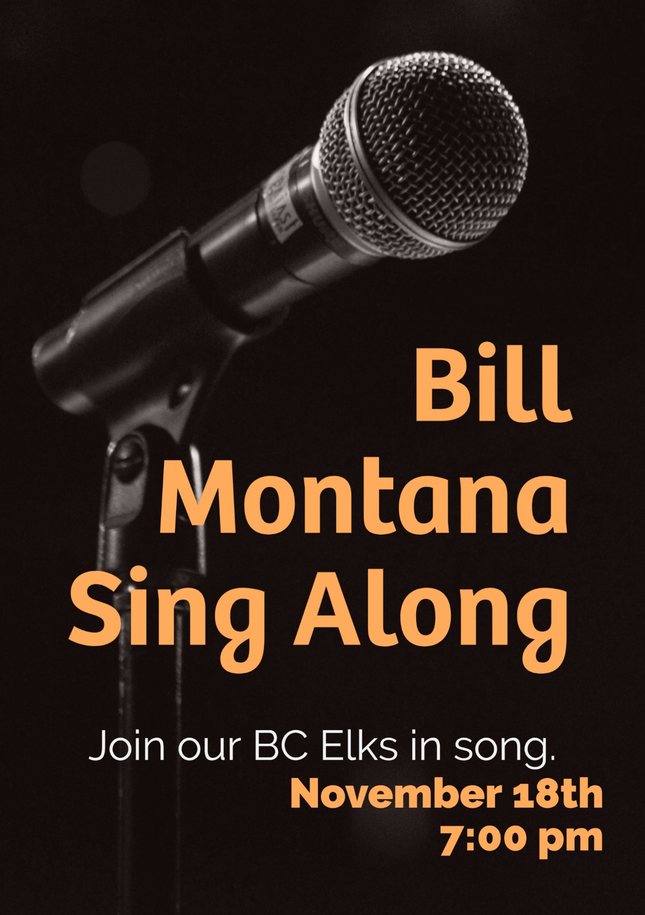 Sing Along with Bill Montana