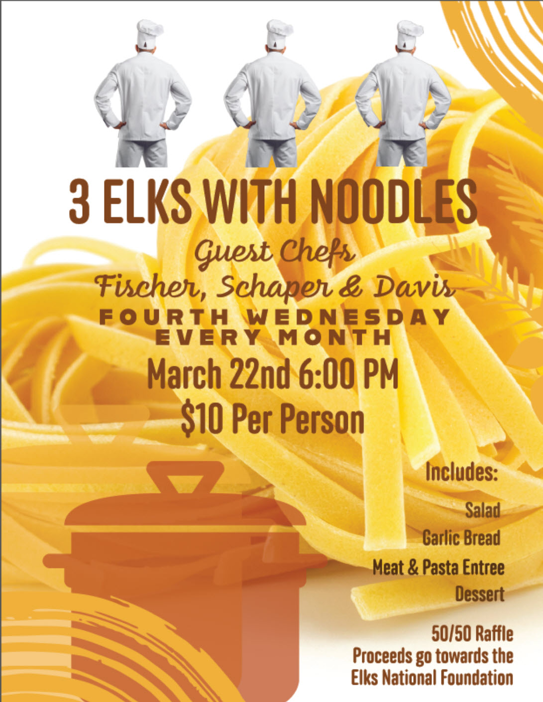 2023-03-22 - Three Elks with Noodles