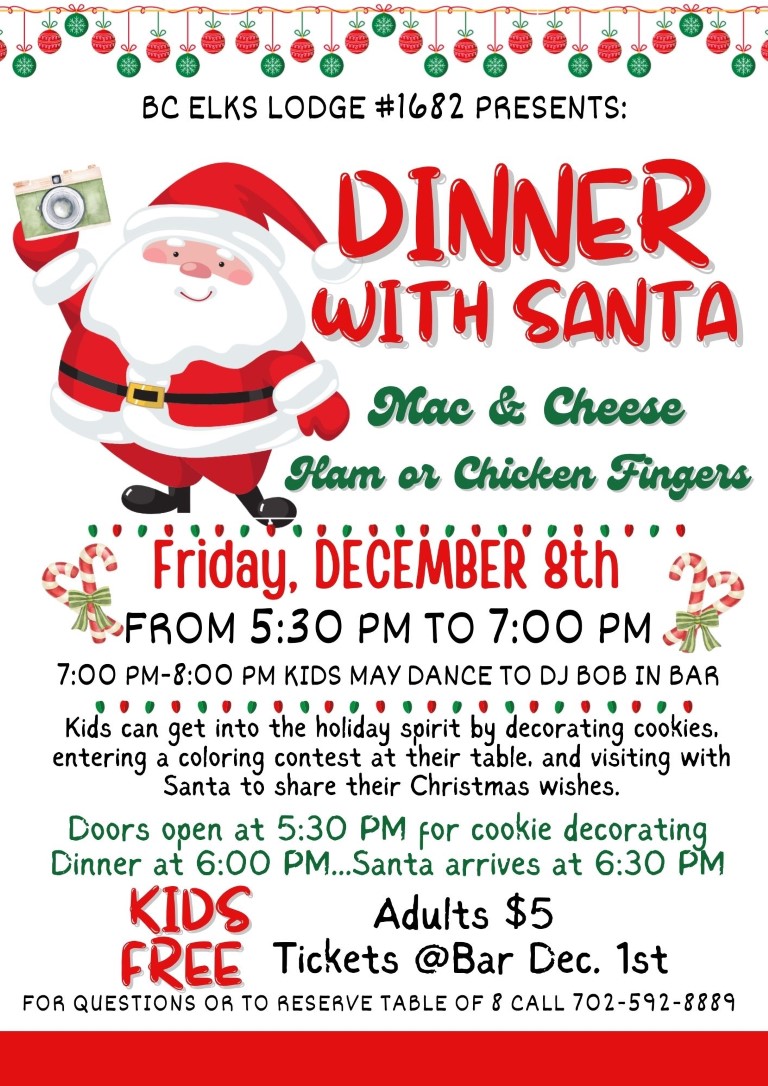 Dinner with Santa