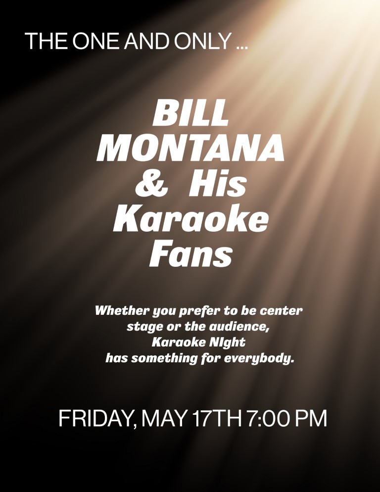 2024-05-17 Karaoke with Bill Montana