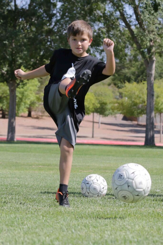 2024 Soccer Shoot Boy High Kick