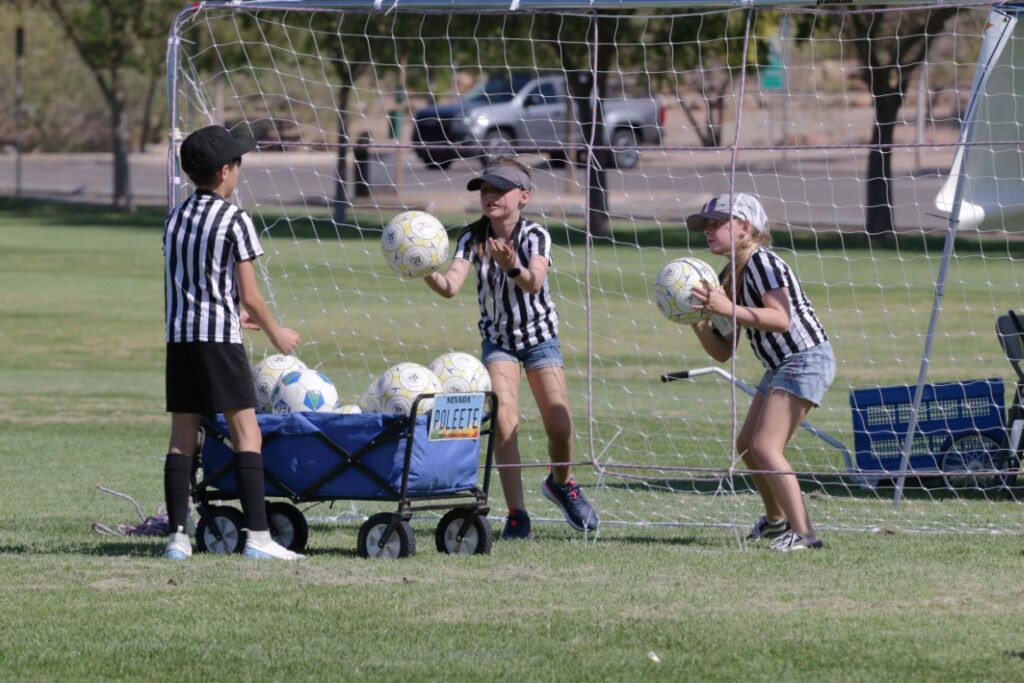 2024 Soccer Shoot Busy Helpers