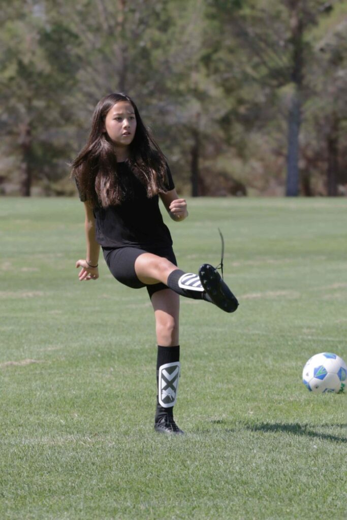 2024 Soccer Shoot Girl In Black 2