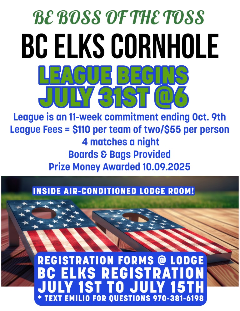 2025-07-31 Cornhole League