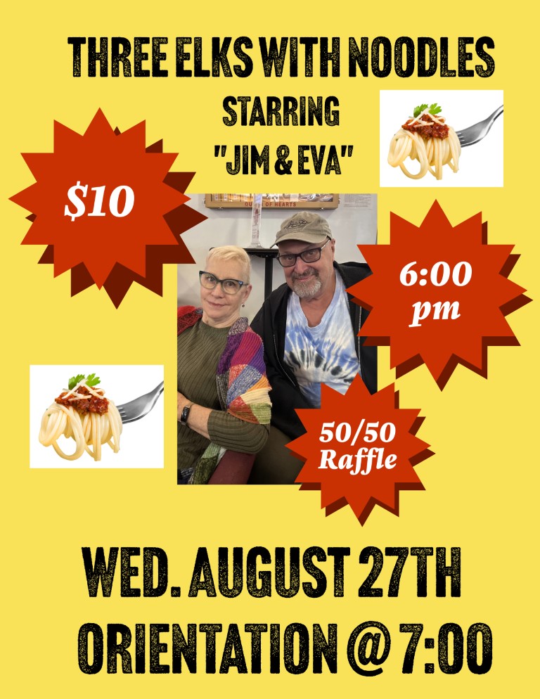 2025-08-27 Three Elks with Noodles