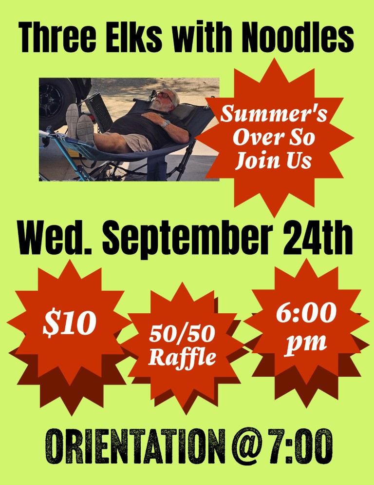 2025-09-24 Three Elks with Noodles