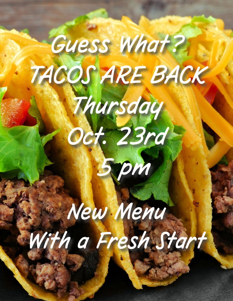 2025-10-23 Tacos are Back