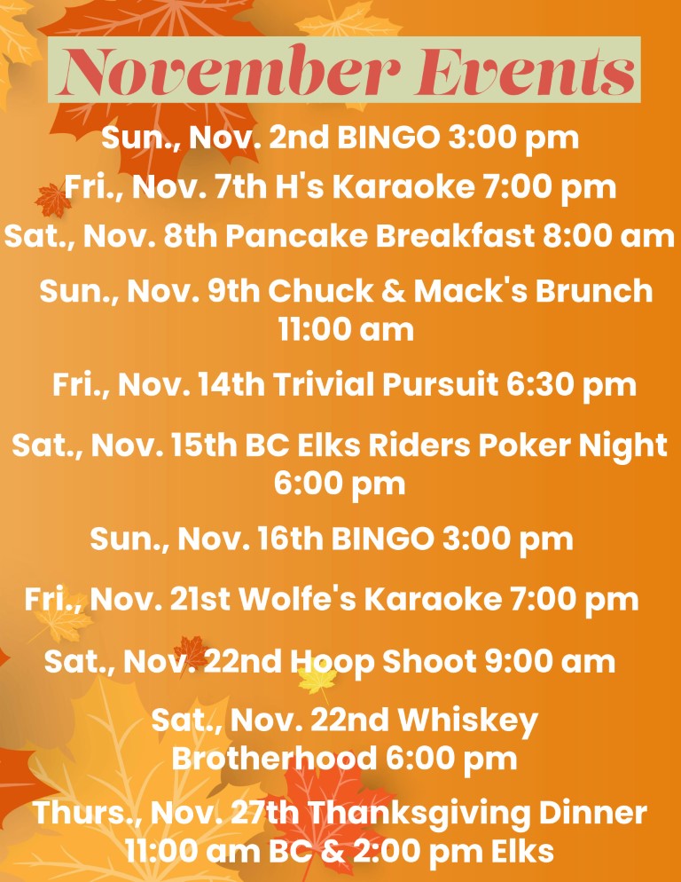 2025-11-30 November 2025 Events