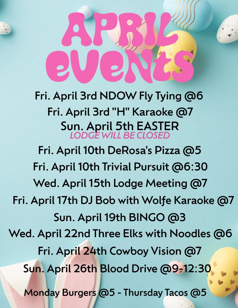 2026-04-30 April 2026 Events