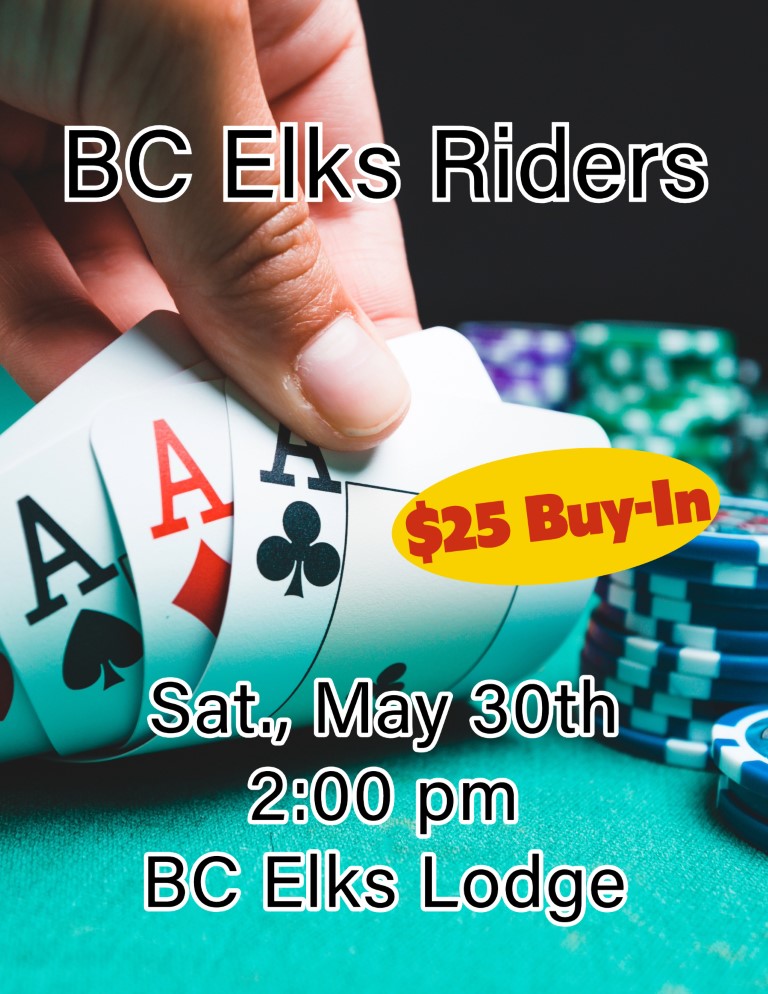 2026-05-30 Elks Riders Poker Tournament