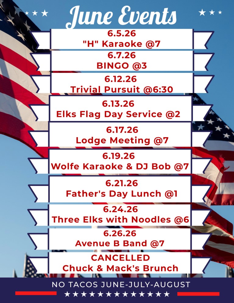 2026-06-30 June 2026 Events