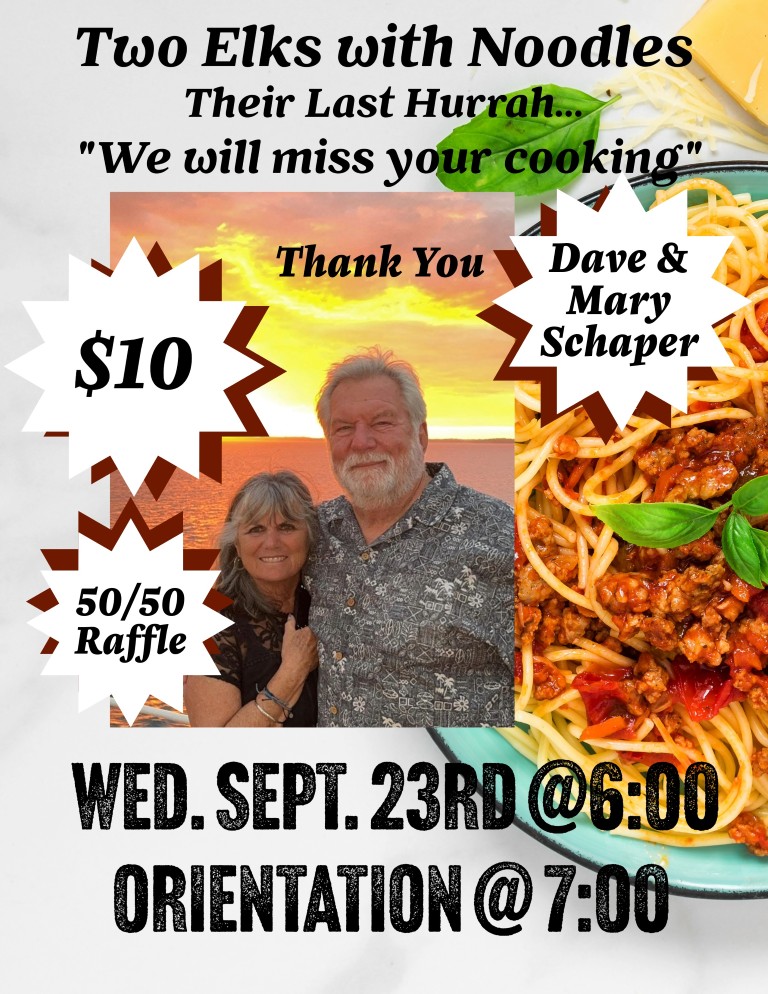 2026-09-23 Spaghetti Dinner