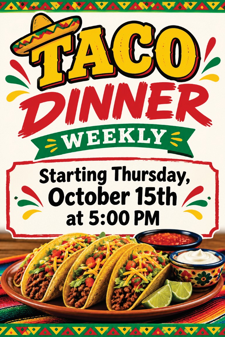 2026-10-15 Taco Dinner