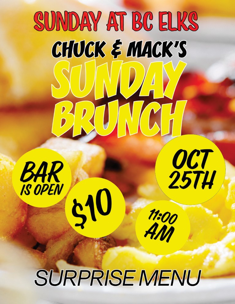 2026-10-25 Chuck & Mack's Sunday Brunch